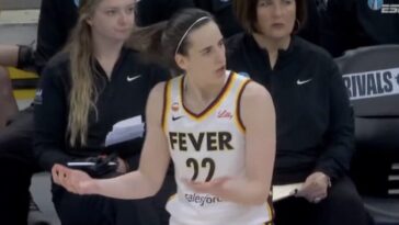 white-privilege-on-display:-caitlin-clark-hit-with-technical-foul,-automatic-one-game-suspension-after-being-pushed-into-ref-by-chicago-sky-player-(video)