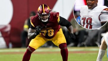 laremy-tunsil-suffers-torn-triceps-in-commanders-nightmare