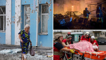 overnight-strikes-between-russia-and-ukraine-kill-7-civilians,-injuring-dozens-more