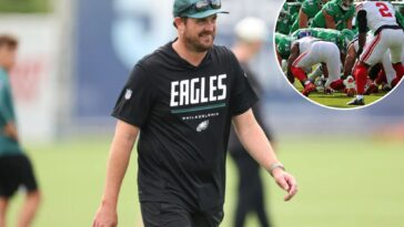 new-eagles-offensive-coordinator-sean-mannion-makes-his-tush-push-stance-clear