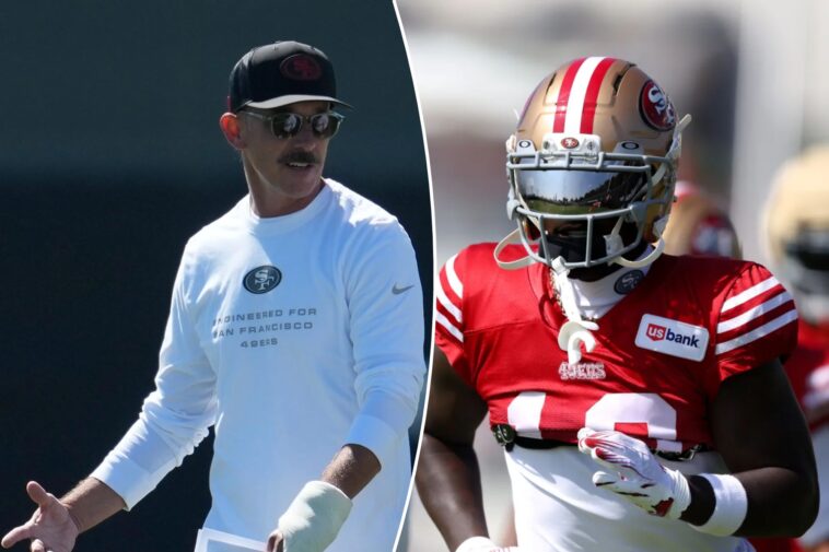 kyle-shanahan-shares-insight-into-deebo-samuel’s-posturing-amid-contract-negotiations