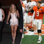 joe-burrow,-olivia-ponton-spotted-sharing-a-moment-after-bengals-practice