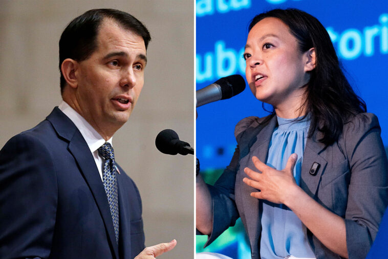 ex-wisconsin-gov.-scott-walker-warns-republicans-against-backing-‘very-dangerous’-dsa-backed-francesca-hong-in-dem-primary