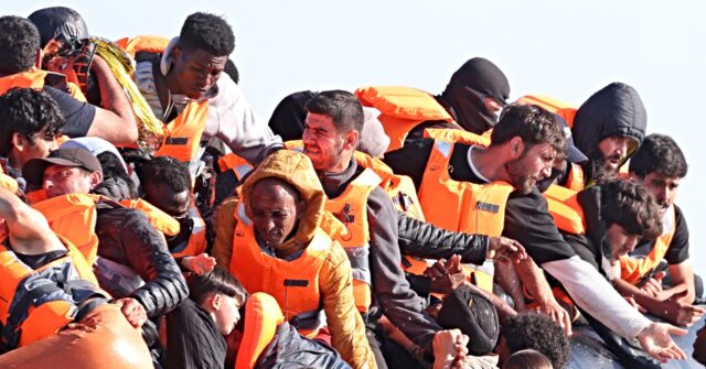record-230-illegal-migrants-cross-channel-in-one-dinghy-as-burnham-govt.-issues-(another)-stern-warning