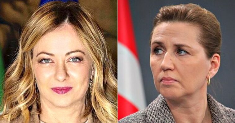 italy’s-meloni-and-denmark’s-frederiksen-unite-against-illegal-immigration,-vow-to-protect-europe’s-christian-cultural-heritage