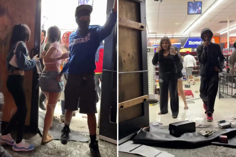 moment-large-gang-of-masked-thugs-ransack-california-store-—-for-second-time-in-a-day