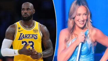 76ers-star-lebron-james-catches-a-stray-from-hilary-duff