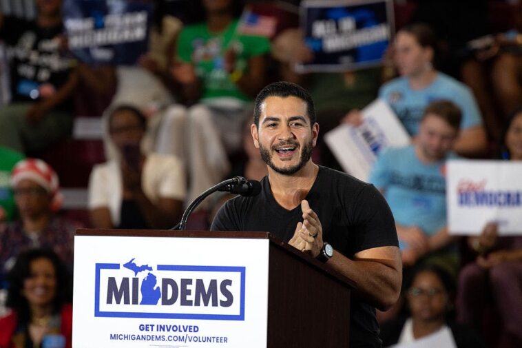 abdul-el-sayed-scrubs-video-revealing-second-amendment-plans