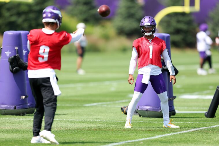 vikings-make-qb-decision-in-kyler-murray-jj-mccarthy-training-camp-battle