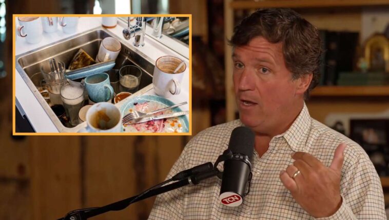 tucker-carlson-tells-wife-that-israel-must-have-planted-all-those-dirty-dishes-in-the-sink