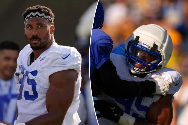 myles-garrett’s-lingering-knee-swelling-creates-new-rams-concern