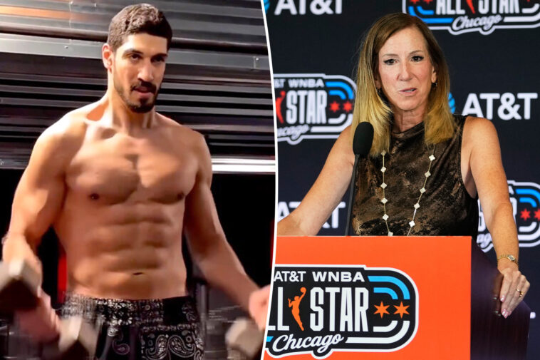 former-nba-star-enes-kanter-freedom-begins-‘transition-to-the-wnba’-with-shirtless-workout