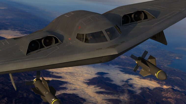 unknown-military-aircraft-caught-on-video-near-wichita,-kansas-base-sparks-b-21-raider-speculation
