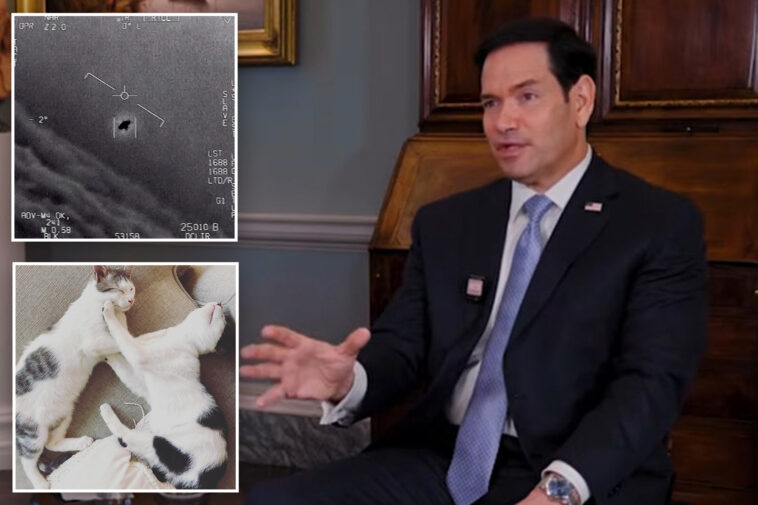 marco-rubio-dishes-on-‘serious’-ufo-sightings,-his-war-with-pete-hegseth’s-cat-—-and-why-he-won’t-do-the-maha-diet