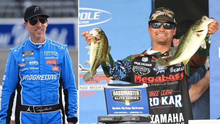 denny-hamlin-chases-monster-largemouth-bass-in-texas-with-bassmaster-pro-chris-zaldain
