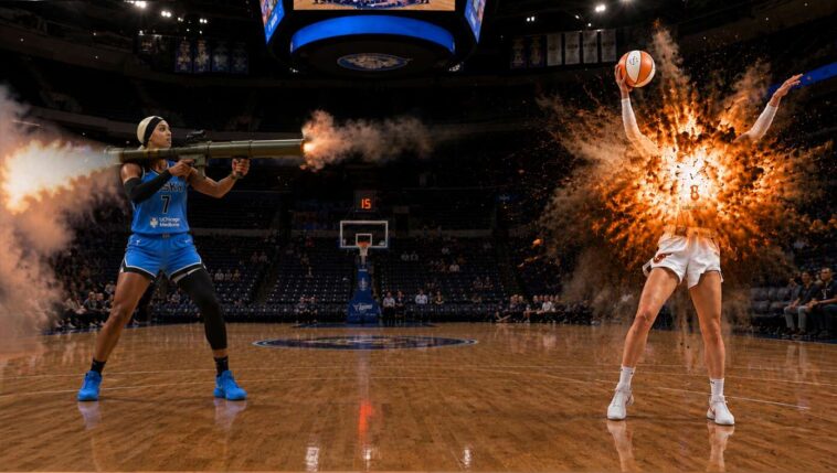 white-privilege:-black-player-ejected-just-for-shooting-sophie-cunningham-with-rocket-launcher