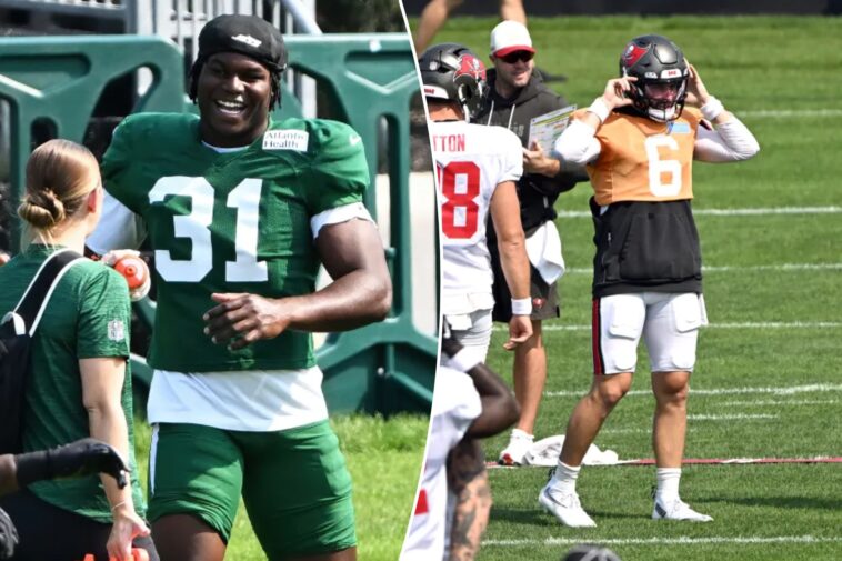 david-bailey-has-would-be-sack-of-baker-mayfield-as-jets-rookie-continues-outstanding-camp