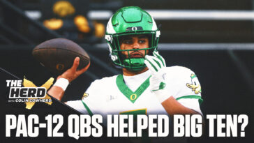 former-pac-12-quarterbacks-‘transforming’-the-big-ten?-klatt,-cowherd-weigh-in