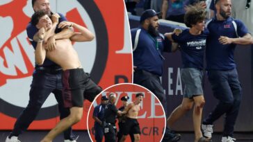 three-fans-get-tackled-by-security-after-storming-field-at-yankees-game-in-wild-scene