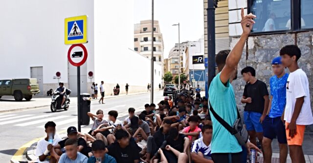report:-spanish-govt-estimates-5,000+-potential-‘asylum-seekers’-remain-in-ceuta