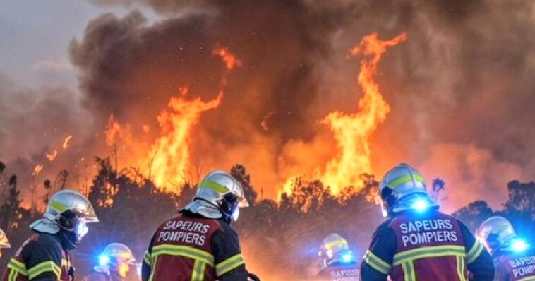 french-firefighters-are-being-praised-as-heroes-–-but-they’re-angry,-demand-enough-resources-to-fight-the-large-wildfires-and-have-called-for-a-day-of-strike