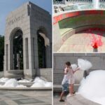 vandals-deface-world-war-ii-memorial-fountain-with-bubble-soap,-red-graffiti-in-‘deranged’-attack-on-dc-landmark