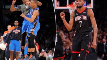 kevin-durant-delivers-heartfelt-message-towards-russell-westbrook,-left-‘inspired’