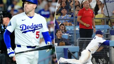 freddie-freeman-back-in-dodgers-lineup-despite-scary-fall-down-dugout-stairs