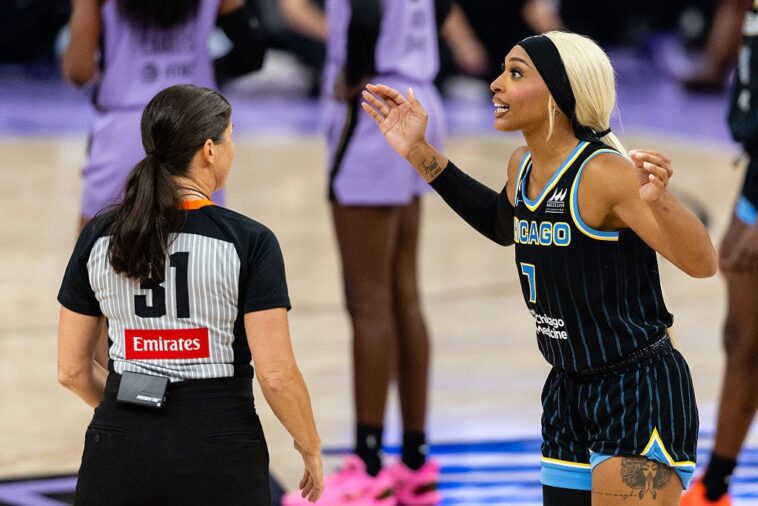 wnba-player-who-leveled-sophie-cunningham-targets-innocent-fan,-plays-victim-again