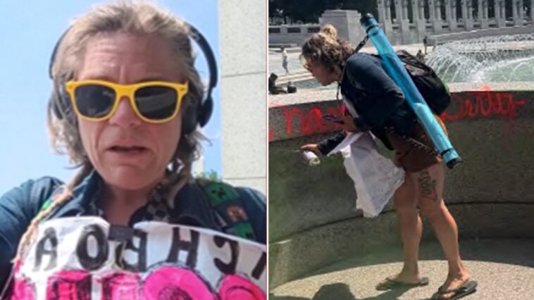 wwii-memorial-vandalism-suspect-now-in-custody,-to-be-charged-with-two-felonies,-pirro-announces