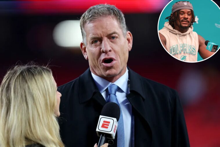 troy-aikman-makes-surprising-dolphins-dig-after-signing-on-as-team-consultant