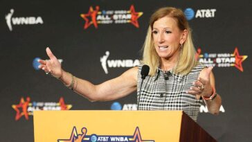 cathy-engelbert-sure-seemed-to-know-what-a-woman-was-at-her-first-wnba-press-conference