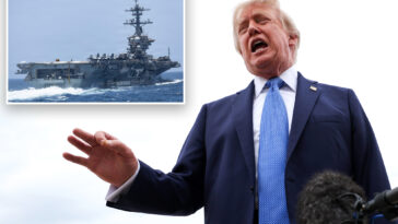 trump-shrugs-off-concerns-about-conditions-on-uss-abraham-lincoln,-says-deployment-has-been-‘not-nearly-long-enough’