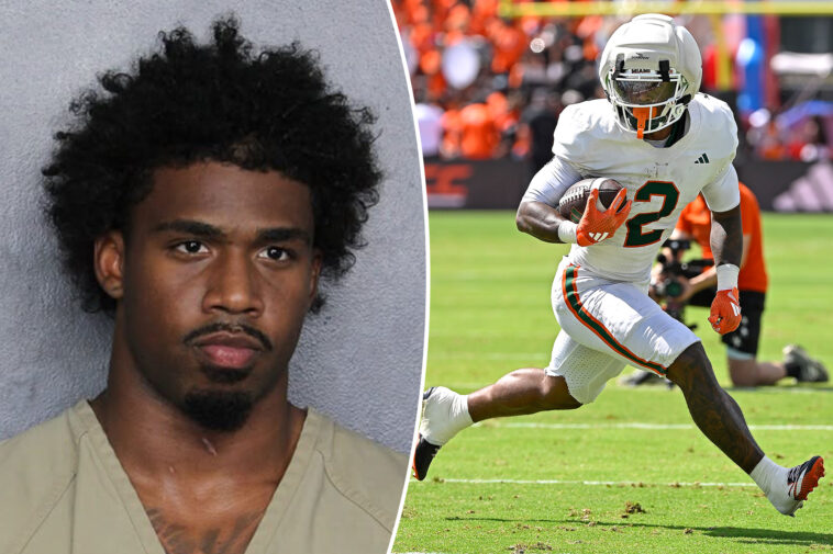 miami-running-back-jordan-lyle-arrested-for-fleeing-and-reckless-driving