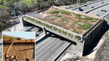 major-road-closed-for-$114m-wildlife-crossing-construction-with-delays-expected