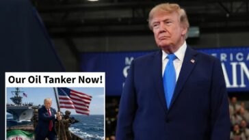 trump-posts-ai-image-of-himself-seizing-iranian-flagged-tanker-—-as-tension-escalates-in-strait-of-hormuz
