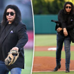 la-angels-troll-jayden-daniels-with-kiss-star-gene-simmons’-extra-first-pitches