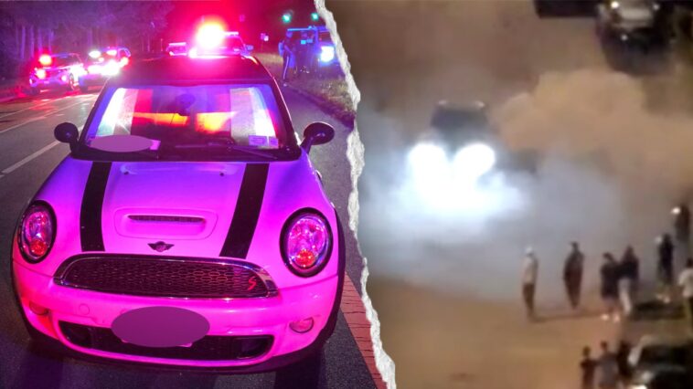 long-island-street-takeover-erupts-as-drivers-block-road,-perform-donuts,-burnouts:-police