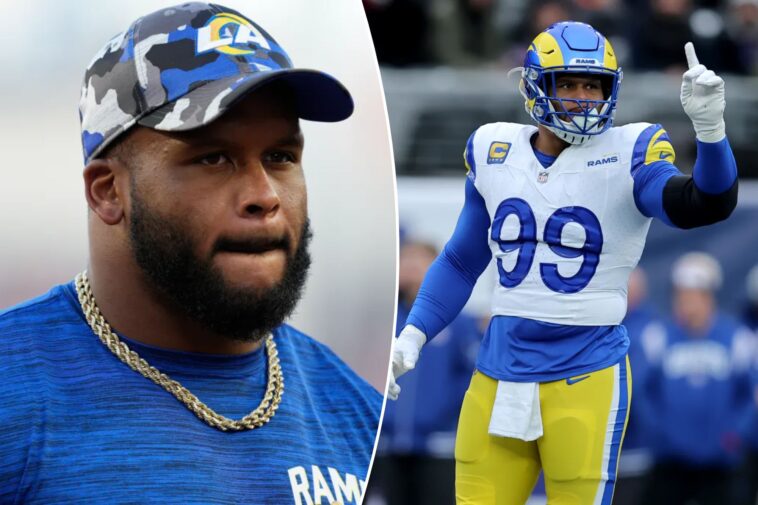 nfl-insider-reveals-why-aaron-donald-keeps-having-rams-workouts
