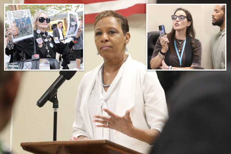 hochul’s-running-mate-adrienne-adams-heckled,-booed-by-israel-supporters-at-nyc-dem-forum