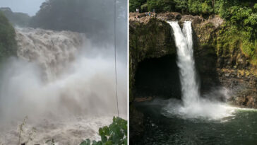 hawaii-waterfall’s-dramatic-boom-captured-in-wild-before-and-after-footage-following-hurricane