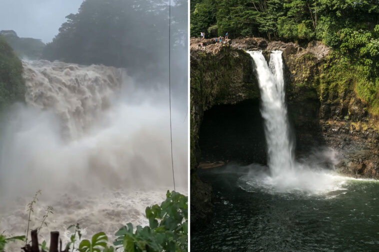 hawaii-waterfall’s-dramatic-boom-captured-in-wild-before-and-after-footage-following-hurricane