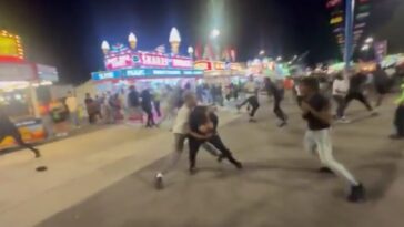 shock-video:-seven-thugs-arrested-after-mob-of-“youths”-attack,-kick-and-punch-anyone-in-sight-at-wisconsin-state-fair-–-police-officer-punched-in-the-face