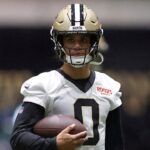 saints-first-round-pick-jordyn-tyson-could-miss-2-months-with-hamstring-injury-from-training-camp