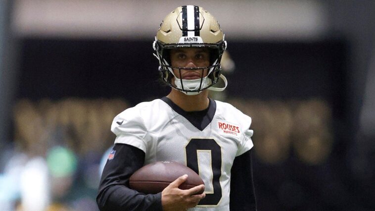 saints-first-round-pick-jordyn-tyson-could-miss-2-months-with-hamstring-injury-from-training-camp