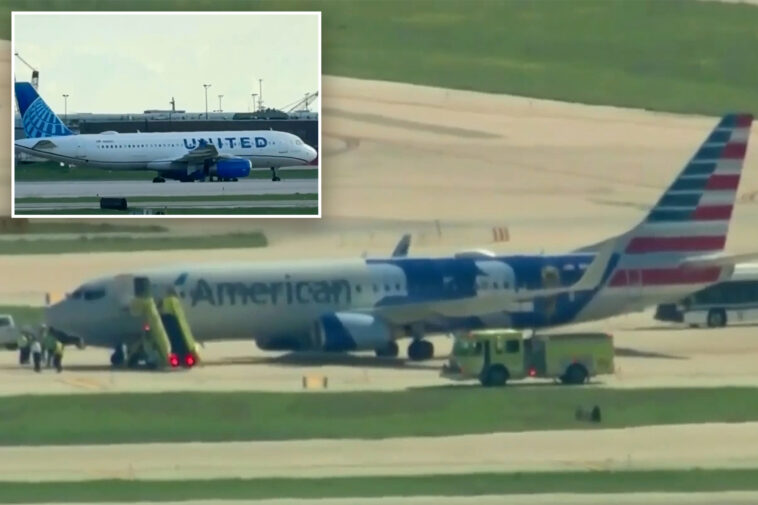 two-chicago-bound-planes-suffer-tire-blowouts-three-hours-apart-after-landing-at-o’hare-airport