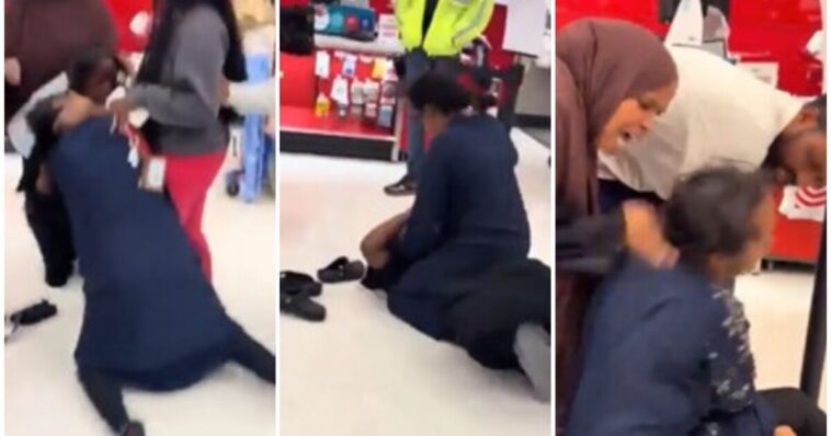 going-viral:-nasty-catfight-breaks-out-between-hijab-wearing-somali-women-at-target:-“i’ll-spit-on-you,-h**…i”ll-spit-on-this-b***h!”-(video)