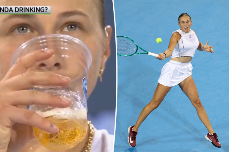 amanda-anisimova’s-mystery-drink-baffles-tennis-announcers:-‘i’ve-never-seen-that’