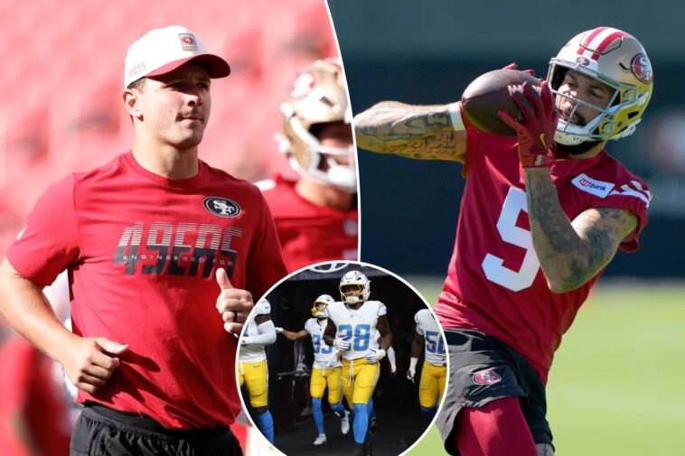 49ers-need-to-put-extracurriculars-behind-them,-chargers-joint-practice-the-‘measuring-stick’