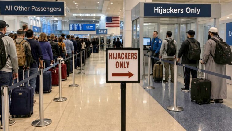 dfw-airport-installs-new-‘hijackers-only’-screening-line